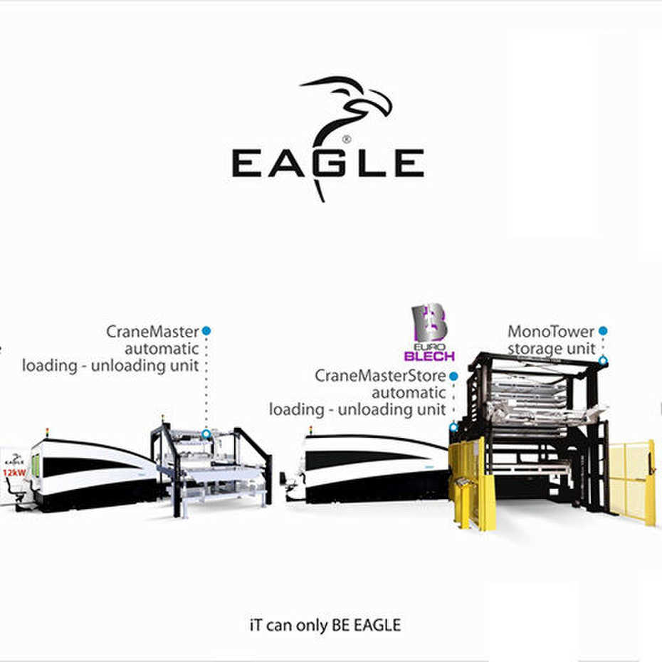 Eagle presenteert innovatieve lasersnijmachines op Euroblech